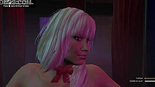 Private lap dance striptease rips clothes in Vanilla Unicorn