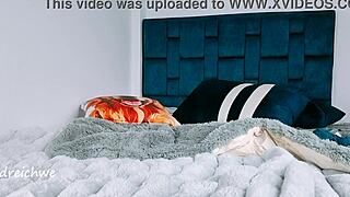 sliding this massive xxl dildo deep into her sheer wet hole feels insane