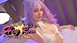 two sweet babes dive into each other's pussies