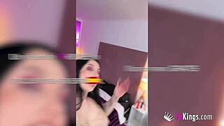 roma amor, you craving this monster cock slamming your throat right now?