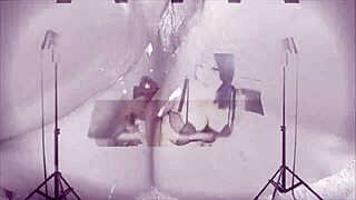 Black BBW gets pounded doggystyle in wild jungle