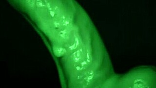 Sticky Slimy Latex Glove Handjob Tease!