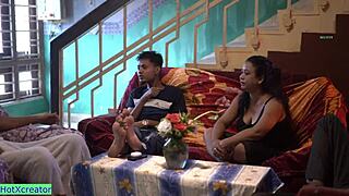 whoa, bhabhi dives into the steamiest gangbang party ever!