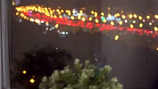 innocent bath time hides dirty blowjob craving