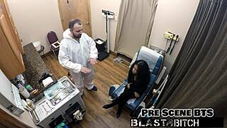 yesenia yousos spreads wide as pussy gets filled with hot creampie cum