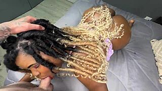 yo, this sexy ebony babe is all about that deep creampie craving chat