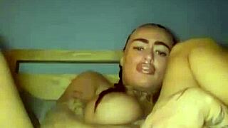 thick titty scottish teen slut fingers pussy and shakes big ass solo