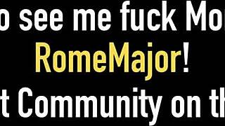 Jayla Diamond's ass wrecked by Rome Majors' huge cock doggystyle deepthroat