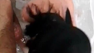 prostitute delivers sloppy blowjob then wet pussy ride in motel hot tub