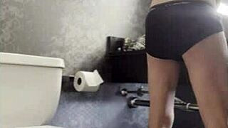 That Steamy Bath Groping Leads to Explosive Handjob!