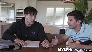 hey max and nade, your teacher's gonna sharpen those tools with her tight milf pussy!