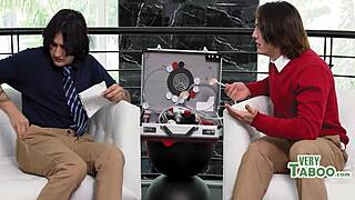 Naughty Voyeurs Watch Intense Group Threesome Action