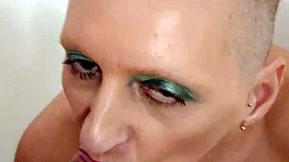 German milf prostitute sandra deepthroats in rough facefuck