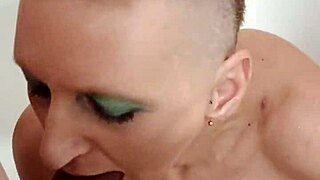 German milf prostitute sandra deepthroats in rough facefuck