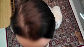 arab milf housewife teases juicy pussy for big black cock in full interracial cuckold homemade movie