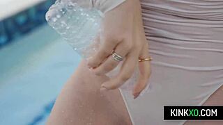 Madison Morgan's big ass pounded hard doggystyle by brutal cock