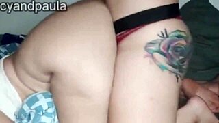 lesbians wrecking my swollen pussy