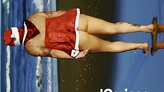 i went beach walk but sexy brazilian fucked my tattooed pussy outdoor