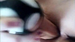 Huge Thick Dildo Stretches Wet Pussy Deep