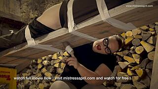 mistress april dominates sissy whore with two kinky femdom sluts