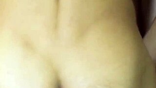 Adorable big ass redhead cums hard from deep creampie post nude villa shoot