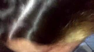 Amateur Latina tattooed big ass morning nasty deepthroat blowjob cum swallow