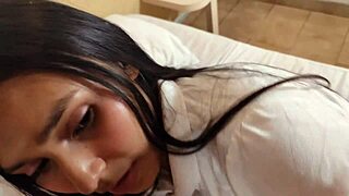 College girl naps then wakes to pounding cock surprise