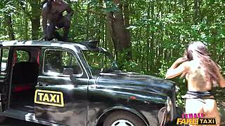 she sucks big black cock at red traffic lights viral fake taxi blowjob