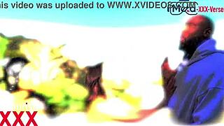 nicole doshi showers under musa phoenix's monster cock