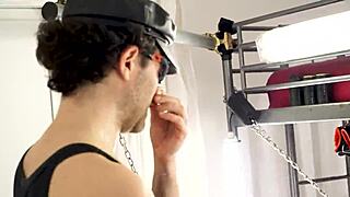 miss kika's sling gets wrecked in rough behind-the-scenes wax bdsm play with toys