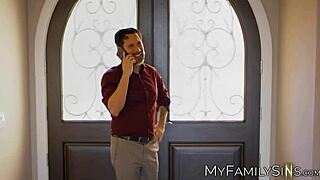 gorgeous ebony august skye deep sucks then rides hard cock cowgirl style