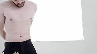 Peter King enjoys Sawyer Cassidy's slippery oiled body massage