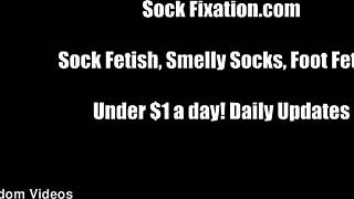 Bury face deep in my stinky socks and stockings now