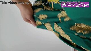 juicy afghan brunette bent over for intense doggystyle pounding