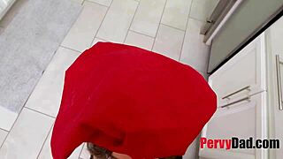 Young slut's tasty pussy treats explode in raw taboo POV pounding!