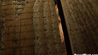 feel the lesbian slave's bed orgasm rush