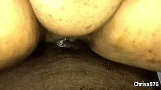 why does this ebony bbw ride big black cock so homemade?