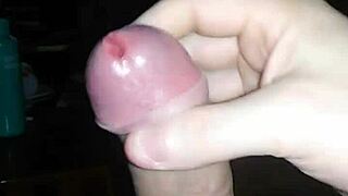 hey wanna jerk off watching this hot tranny cumshot?