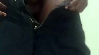 intense public ass spreading and hardcore masturbation