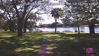 iowa coeds flash bikinis nude streaking outdoors on florida vacation