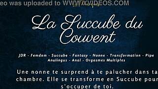 Horny french succubus nun seduces with wet pussy in convent audio