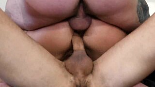 Nuria Millan endures brutal double anal hardcore with massive cocks