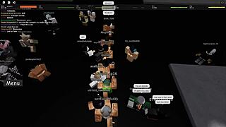 she sneaks into roblox for wild furry fun