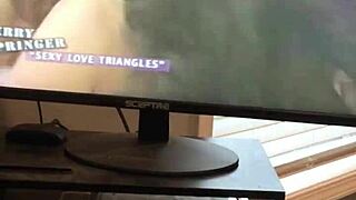 jerry springer lesbians kiss and heat up wildly