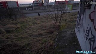 Hot Venezuelan Babe Sucks Monster Cock Rides Public for Cash!