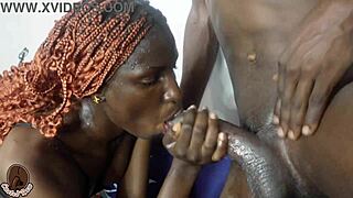 Petite Girl with Small Waist Rides Big Black Cock to Pay Loan