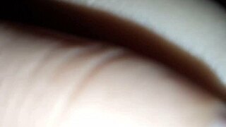 BRUNETTE SQUEEZES MILK FROM HUGE NATURAL TITS INTO LATTE