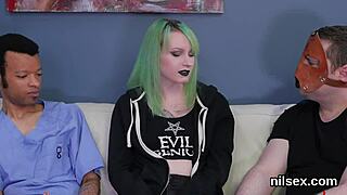 Cutie Dragged to Asshole Asylum for Brutal Anal Therapy