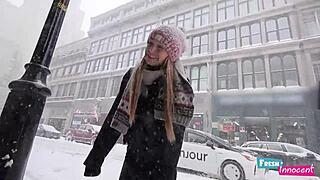 Fresh Petite Teen Fucked Brutally Hard By Tattooed Dude's Monster Cock Spanking Tight Pussy!