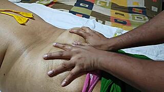 Cute Indian Bhabhi's Big Ass Body Massage Thrills